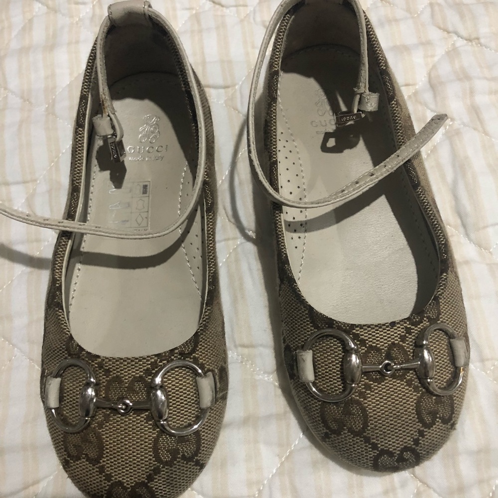 Gucci kids ballerina flats